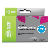 Картридж струйный Cactus CS-EPT0921 №920XL, 14.6мл, пурпурный