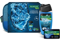 Набор подарочный Palmolive Men Спорт Гель для душа 250мл с мылом 90г и косметичкой
