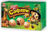 Печенье Orion Choco Boy Safari хрустящее с шоколадной начинкой, 42г