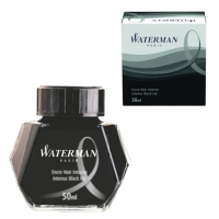 Чернила для перьевой ручки Waterman черные, 50мл, S0110710