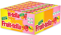 Конфеты жевательные Fruittella Ассорти с фруктовым соком, 41г x 21 шт