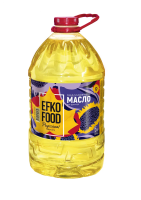 Масло подсолнечное Efko Food Professional Для фритюра рафинированное дезодорированное, 5л