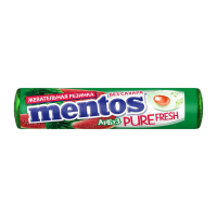 Жевательная резинка Mentos Pure Fresh вкус Арбуз, 16г
