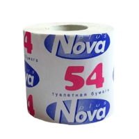 Туалетная бумага Comfy Nova 54 1 слой, 1 рулон, 30 м, светло-серая
