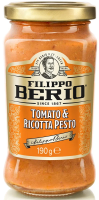 Соус Filippo Berio Песто томат и сыр рикотта, 190г