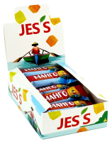 Батончик Jes`s манго в темном шоколаде, 25г x 15 шт