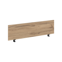 Экран EBP 1335 Дуб Денвер светлый/Черный 1360х18х350 EDIS