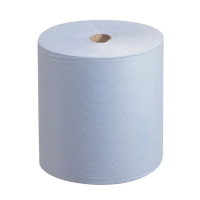 Бумажные полотенца Kimberly-Clark Scott XL 1 слой, рулон 354м, голубые, 6688