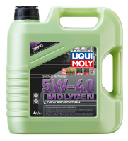 Масло моторное Liqui Moly Molygen 5W-40 с присадками, 4л