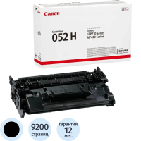 Картридж лазерный Canon 052 H 2200C002, черный, повышенной емкости