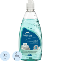 Средство для мытья посуды Luscan 500мл, антибактериальное