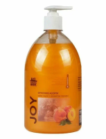 Жидкое мыло с дозатором Vortex Joy 1л, фруктовое ассорти