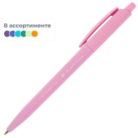 Шариковая ручка автоматическая Bruno Visconti SlimClick синяя, 0.5мм, Zefir, ассорти