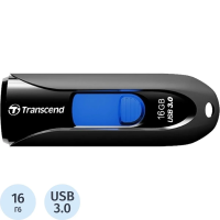 USB флешка Transcend JetFlash 790 16Gb, 90/12 мб/с, черно-синий