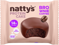 Пирожное протеиновое Nattys Pro Brownie Coffee, 50г