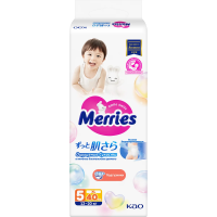 Подгузники Merries для детей 12-20кг размер XL, 40шт