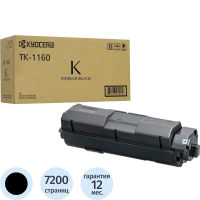 Картридж лазерный Kyocera TK-1160, черный