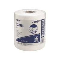 Протирочные салфетки Kimberly-Clark WypAll L10 общего назначения, с центральной вытяжкой, 400 листов,  38х18,5см, белые, 7491