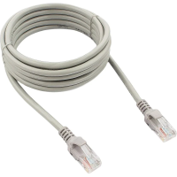 Патч-корд UTP Cablexpert PP12-3M кат.5e, 3м, серый