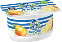 110Г ТВОРОЖОК 3,6% ПРОСТОКВАШИНО ГРУША/БАНАН БЗМЖ