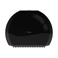 Диспенсер для туалетной бумаги в рулонах Tellus TP2 Джамбо Wave 922008, мини, черный
