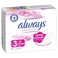 Прокладки Always Sensitive Ultra Super, 7шт