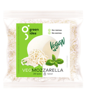 Сырный продукт Green Idea Vegmozzarella Моцарелла тертый 24%, 200г