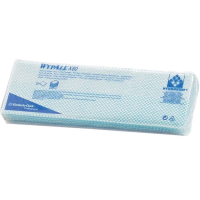 Протирочные салфетки Kimberly-Clark WypAll Х80, 25шт, 41,6х34,4см, синие, 7565