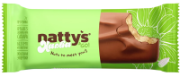 Батончик шоколадный Nattys&Go Sunny Халва, 45г