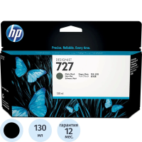 Картридж струйный Hp 727 B3P22A, черный матовый