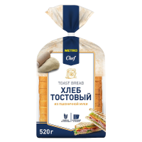 METRO Chef Хлеб тостовый пшеничный нарезка, 520г