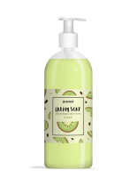 Крем-мыло с дозатором Pro-Brite Cream Soap Киви 1л, увлажняющее 1086-1
