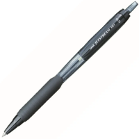 Шариковая ручка автоматическая Uni SXN-101-05 черная, 0.5мм, черный корпус