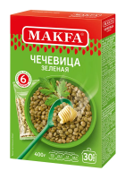 Чечевица Makfa зеленая, 400г