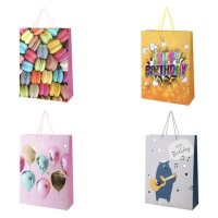 Пакет подарочный (1 штука) 33х13х45 см (XL), 'Birthday Collection', ассорти, фольга, ЗОЛОТАЯ СКАЗКА, 700826
