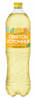 Вода сокосодержащая Святой Источник со вкусом цитрусов и витаминами газированная, 1.5л