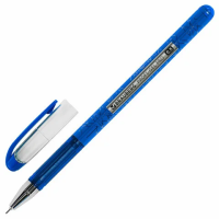 Гелевая ручка Brauberg Profi-Gel Pro синяя, 0.4мм, синий корпус