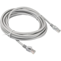 Патч-корд ExeGate UTP-RJ45-RJ45-5e-7,5M-GY, cat.5e, 7,5м <EX190990RUS