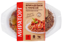 Фрикадельки Мираторг с гречкой под красным соусом, 260г