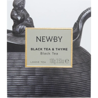 Чай Newby Чабрец, черный, листовой, 100г
