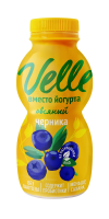 Питьевой растительный йогурт Velle Овсяный черника, 230г