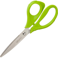 Ножницы Attache Lime 17.5см, салатовые, эргономичные ручки