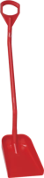 Гигиеничная лопата Vikan 1280мм, эргономичная, красный, 56114