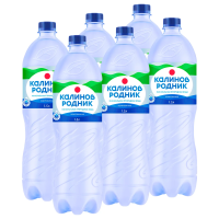 Вода Калинов Родник питьевая газированная, 1.5л x 6 шт