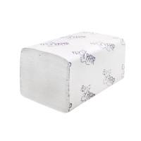 Бумажные полотенца Flypapir Comfort H3, 1 слой, V-сложение, 250лист, белые 20 пачек, 261350/205-С