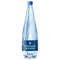 Вода Хрустальная газированная, 1.5л