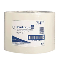 Протирочные салфетки Kimberly-Clark WypAll L10, 1500шт, 38х24см, белые, 7141