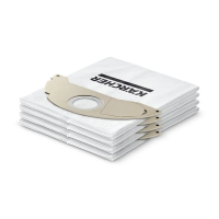 Фильтр-мешки из нетканого материала KFI 657 (SE 5 и SE 6) Karcher, 2.863-371