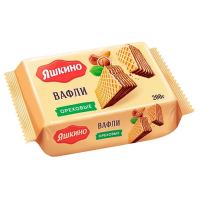 Вафли Яшкино Ореховые, 200г