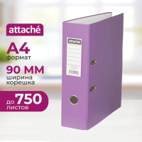 Папка регистратор с арочн.мехAttacheSelection Экономи 90мм,сире,ПБП1,карм.к